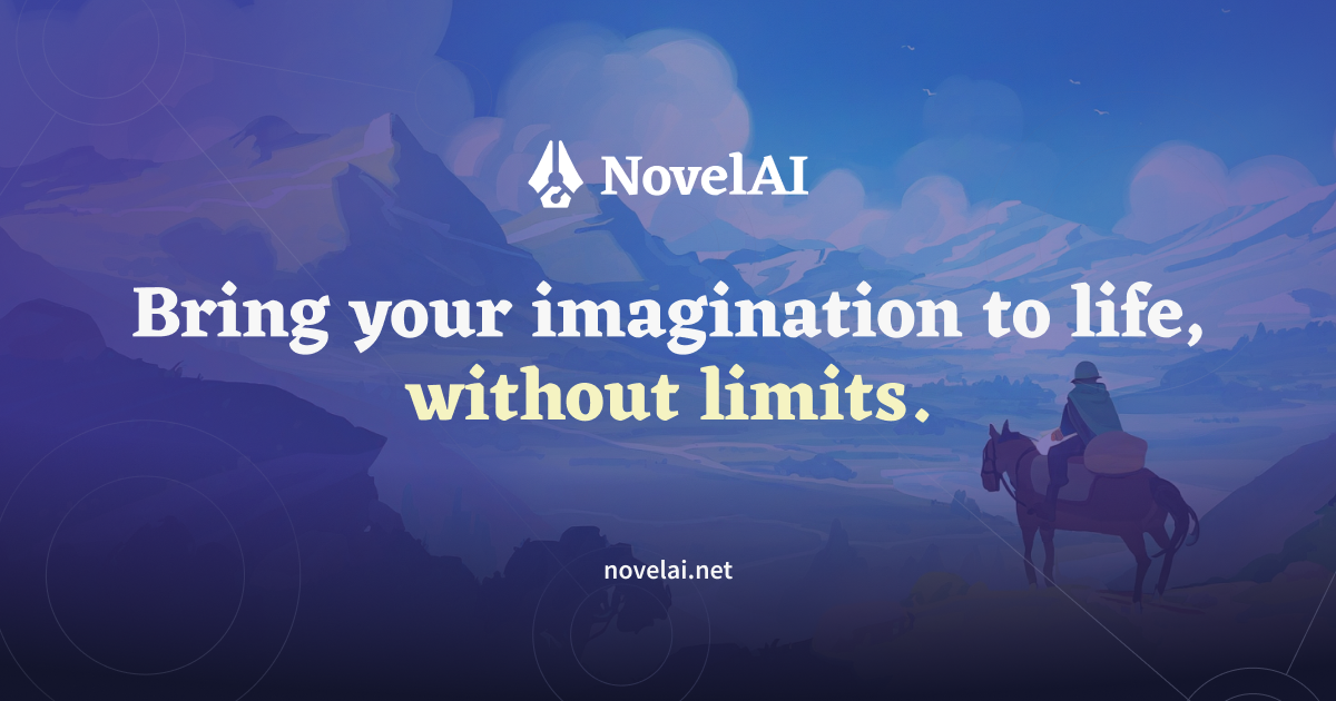 NovelAI : Virtual Authorship